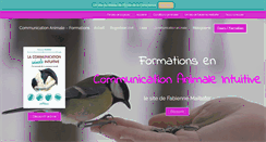 Desktop Screenshot of communicationanimale.org